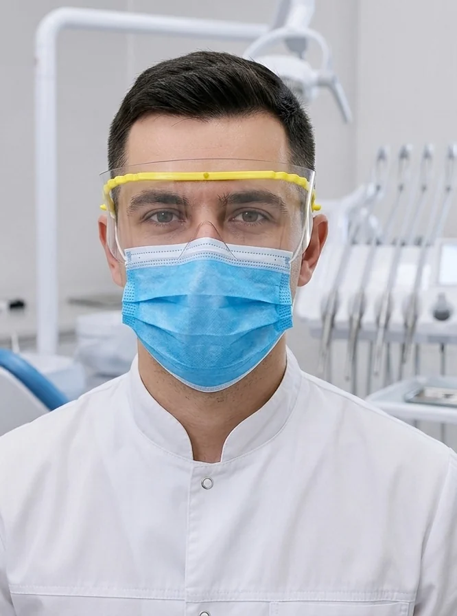 Profesional sanitario con ClearVision System